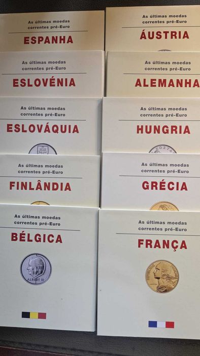 Coleção Philae "Últimas Moedas Correntes Pré-Euro"