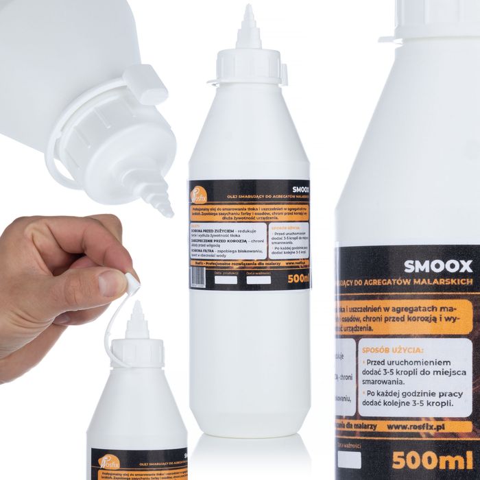 Olej SmooX do Agregatów Malarskich 500ml | Ochrona Tłoka