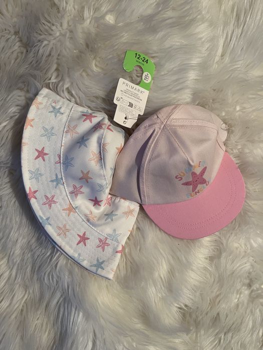 Кепка і панама для дівчинки