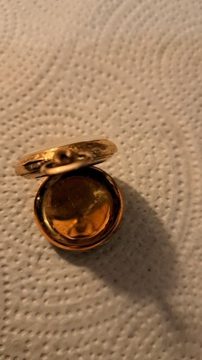 Relógio de bolso antigo  ( ouro 14k)