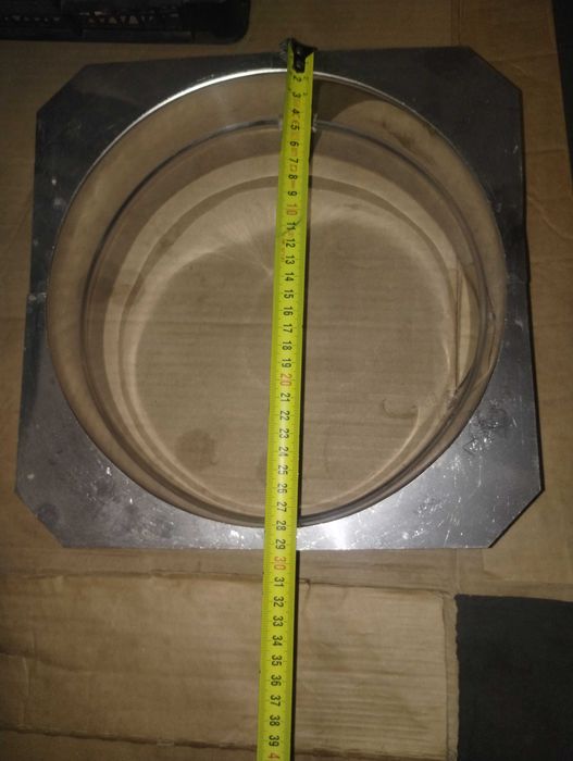 Rozeta kominowa 29,5x29,5 cm Ø270 5 szt.
