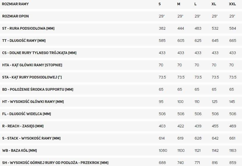 Rower MTB MERIDA BIG.NINE 300 Lite 29 Rama XL / 21" Shimano DEORE 2x10