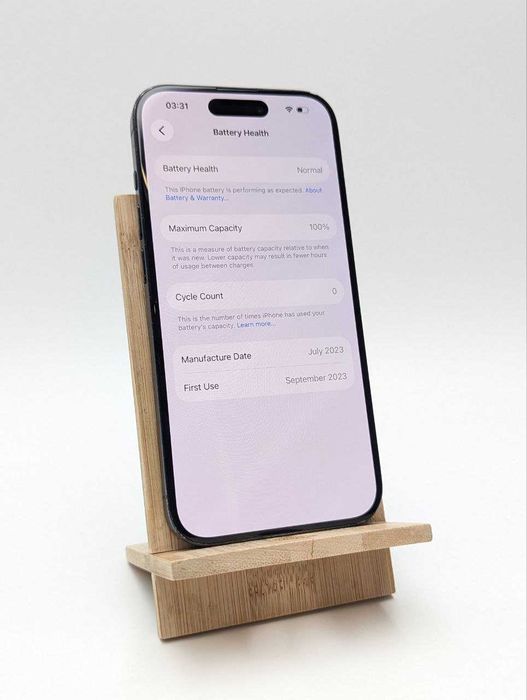 Apple iPhone 15 Pro 128GB Niebieski | eSim | bateria 100%