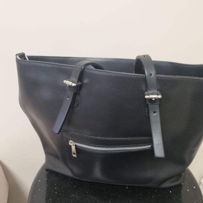 Torebka shopper Ryłko czarna