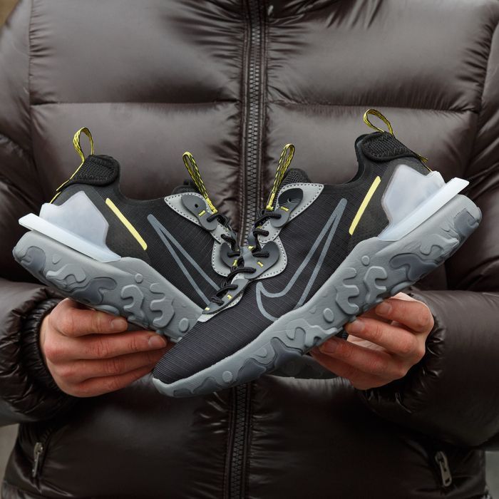 SALE! Nike React Vision Black Grey 40 41 42 43 44 45 найк реакт
