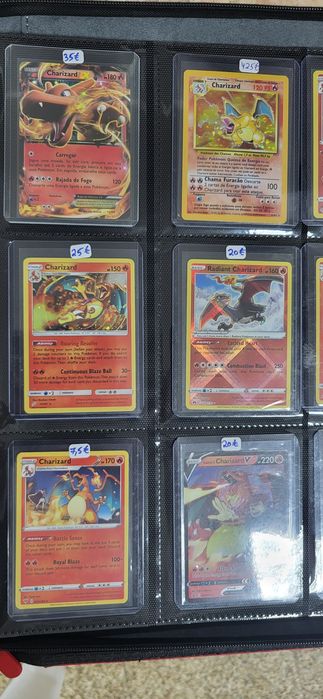 Pokémon Charizards GX V EX VStar Radiant Vmax base set