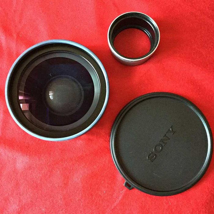 SONY Lente conversora- wide end conversion lens x0.7