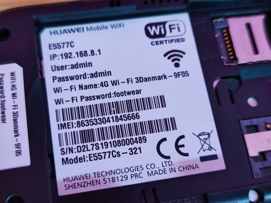 Huawei E5577Cs 4G Hotspot Router