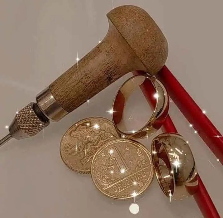 Alianças de moedas antigas que duram a vida toda