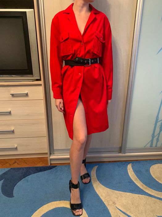 Вельветова сукня-сарафан