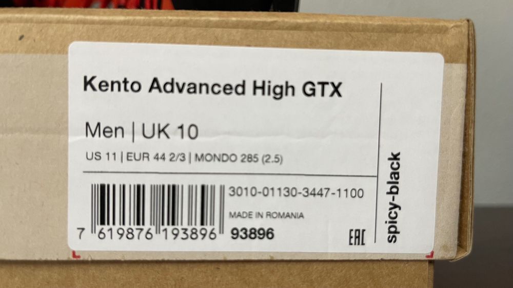 Mammut Kento Advanced High GTX roz 44 2/3