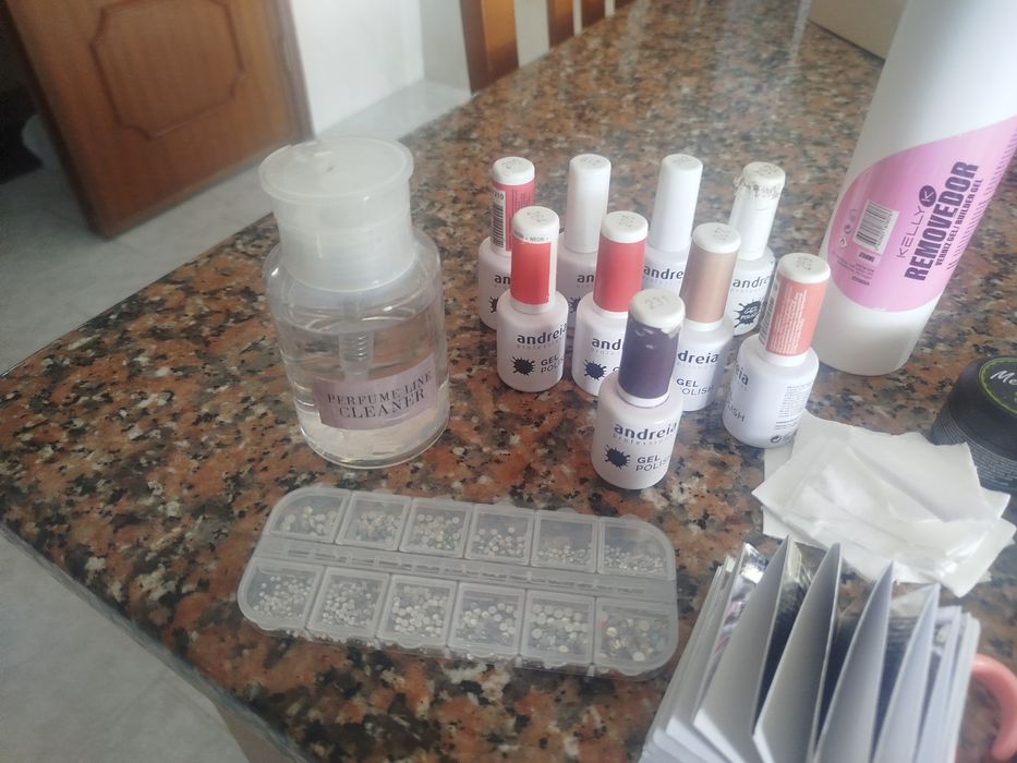 Material unhas gel