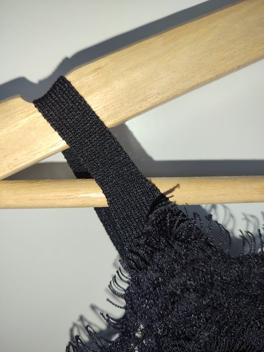 Koszulka top na ramiączkach czerń nowa