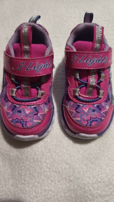 Tênis sketchers menina bebe tamanho 21 novos