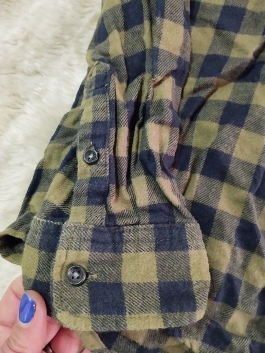 2 Camisas xadrez Tiffosi e Zara novas adolescente