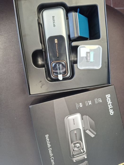 Dashcam 4k sensor sony, gps e visao noturna- Cãmara para automóveis ( Nova - selada)