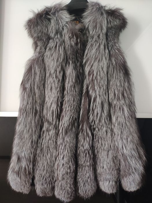 Жилетка из чернобурки