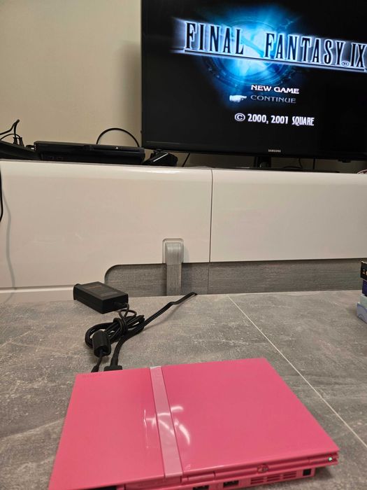 Playstation 2 Slim Pink Różowa