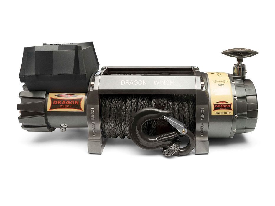 Wyciągarka Dragon Winch Highlander DWH 12000 HD lina syntetyczna 12V