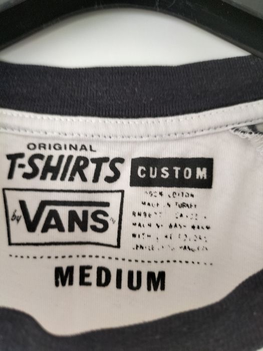 Biała -łączona bluzka Vans