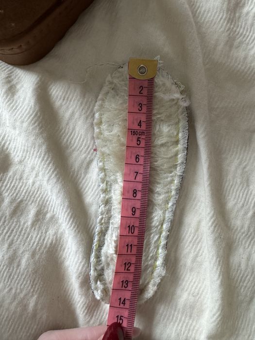 Brązowe buty jak ugg dla dziewczynki 23