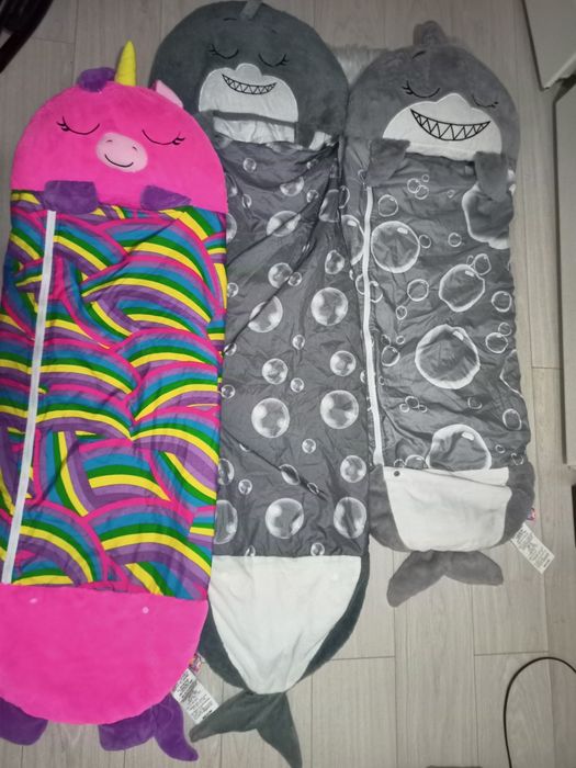 Спальный мешок 3в1 спальник-подушка-игрушка