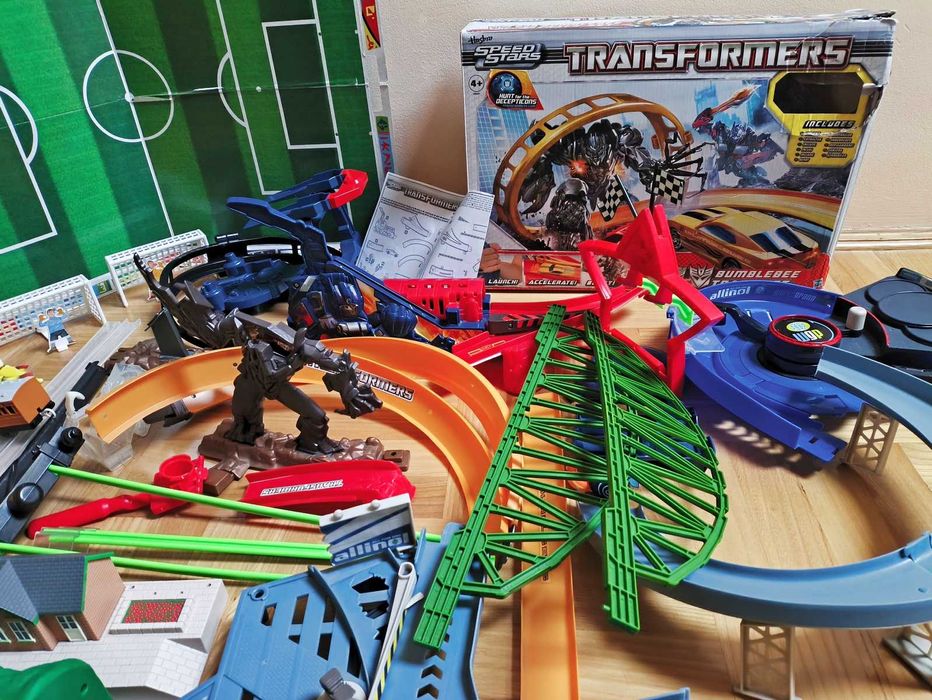 Góra zabawek za jedyne 20zł - tory, boisko, Tomy