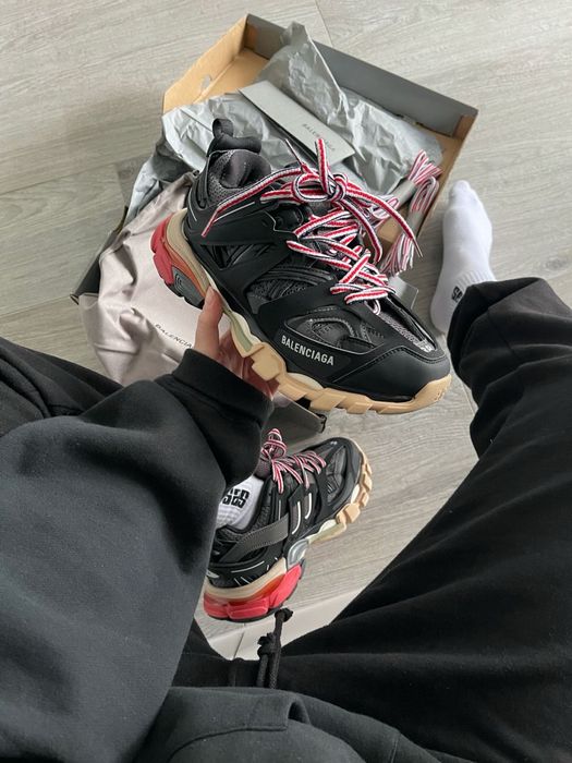 Найкраща Якість! Balenciga Track Black Grey Ref/ Баленсіага трак кроссовки