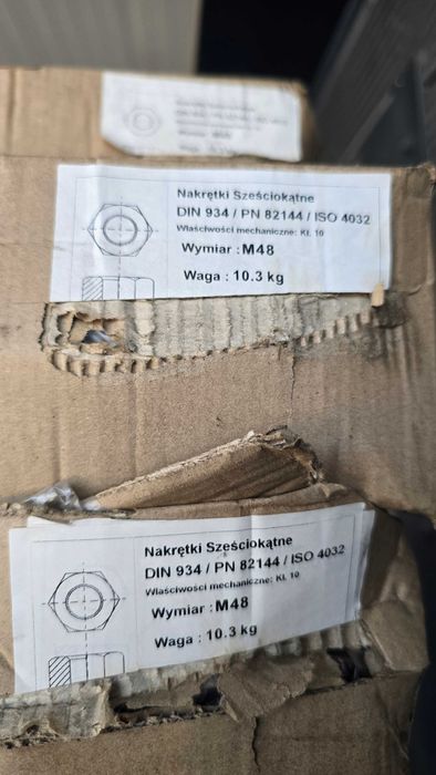 nakrętka m48 czarna kl.10