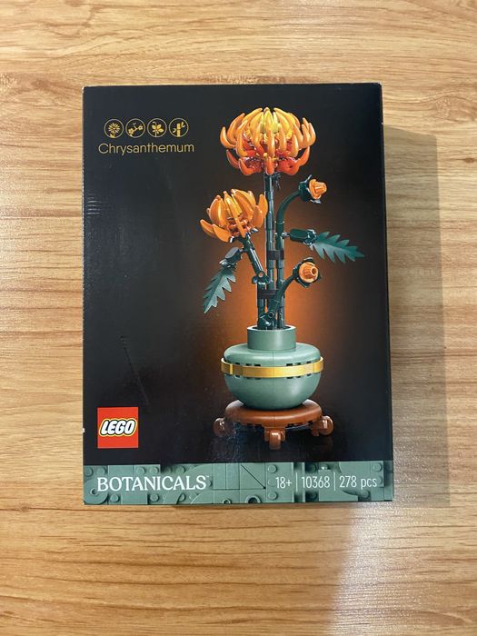 Nowy zestaw lego botanicals- chryzantema