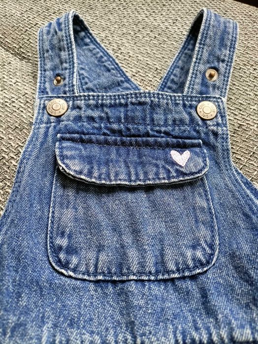 Sukienka ogrodniczka rozmiar 92 stan idealny!