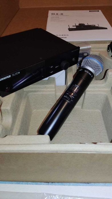 Микрофон мікрофон Shure Beta 58  SLXD радиомикрофон