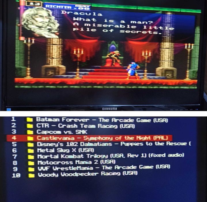 Sony playstation SD card mode one 1 SCPH-5000 ps1