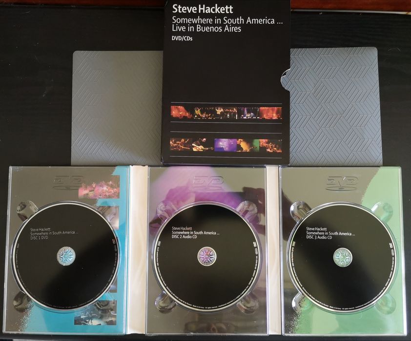 Steve Hackett, Somewhere in South America... Live in Buenos Aires, box