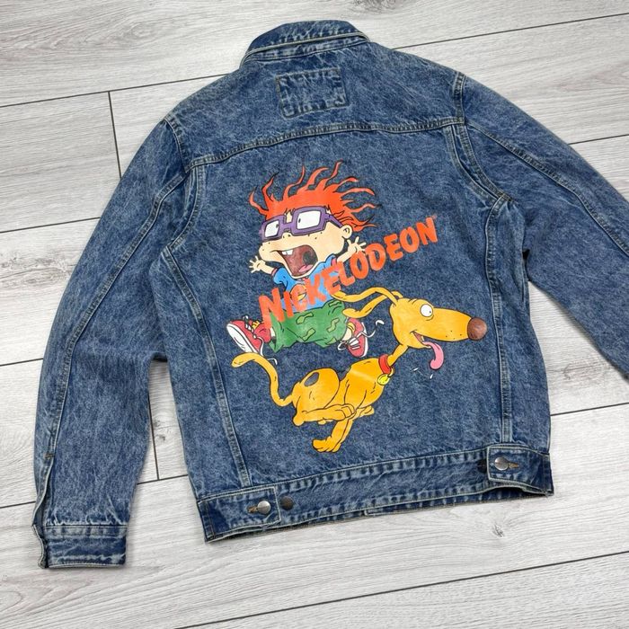 Джинсовка Nickelodeon x Members Only Denim Jacket куртка джинсова