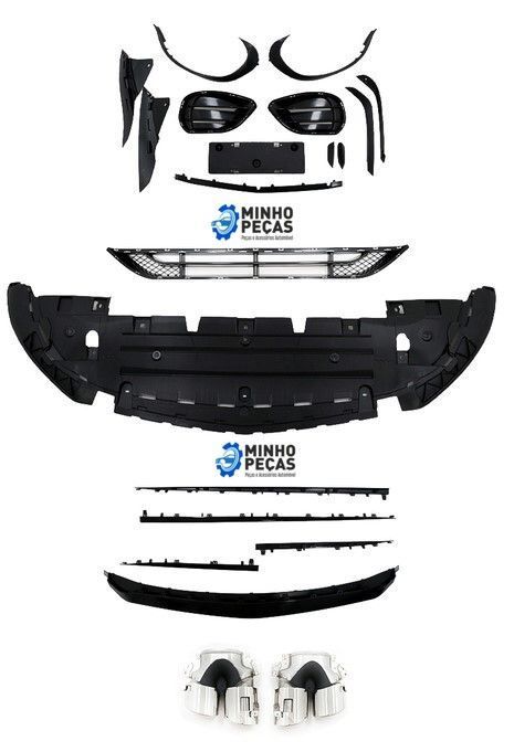 Kit Exterior Completo Mercedes Class A (V177) Look A45