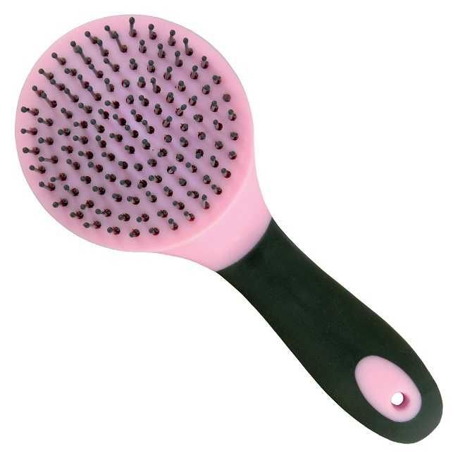 Zestaw szczotki dla konia worek różowy 5 elementów