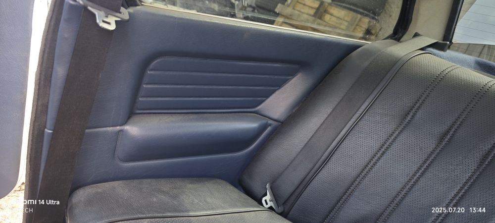 Boczki niebieskie BMW E30 2d coupe stan bdb