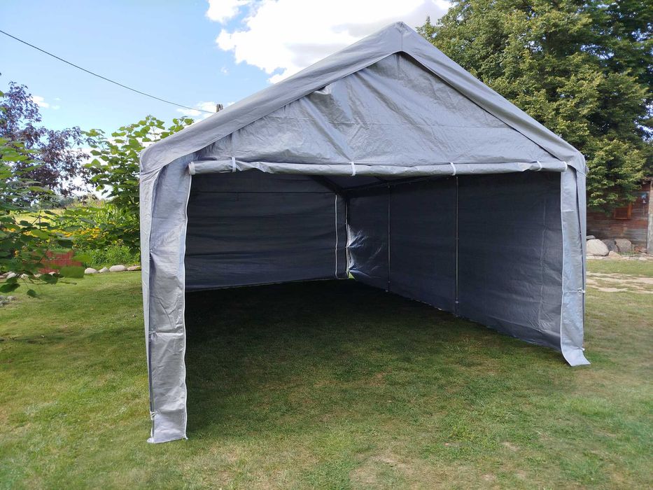 Namiot garażowy magazynowy imprezowy 3x6, 4x6, 4x8