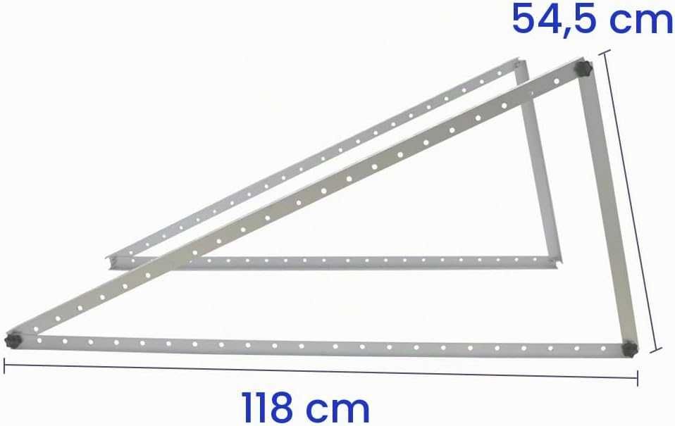 Suporte para painel solar até 118 cm