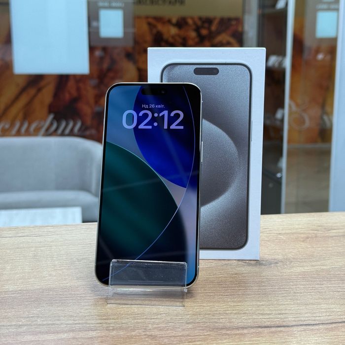iPhone 15 Pro Max 256Gb | E sim | Крмплект повний |  04579SV