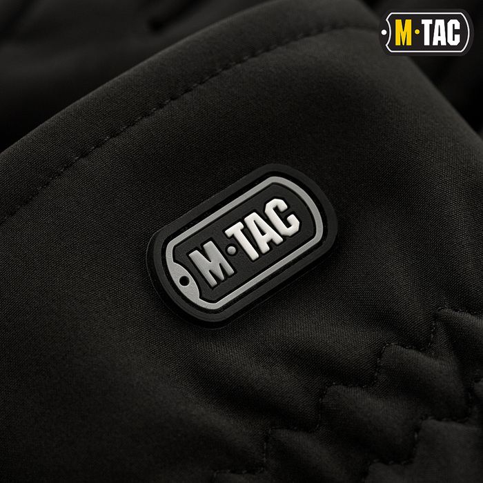 Демісезонні рукавички M-Tac Soft Shell чорні, Touch Screen