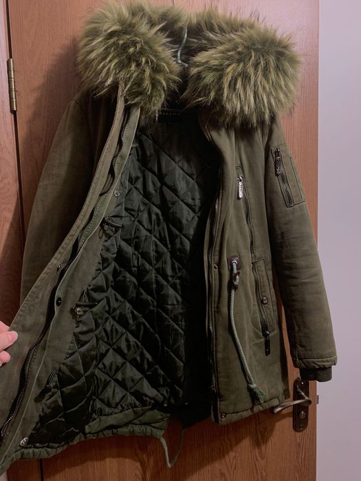 Парка куртка зимова, жіноча, розмір S