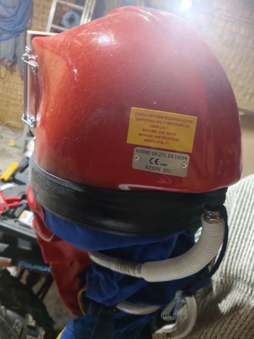 Maska/hełm do piaskowania  Res-3g/oh/ue