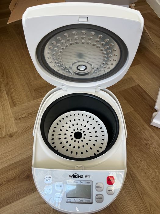 Arroceira / Multicooker Weking 4,0 L - NOVA - Nunca utilizada
