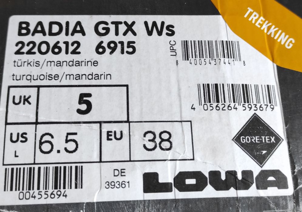 Lowa Badia GTX wmn 38