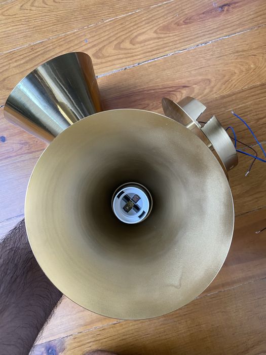 Candeeiro de parede DOURADO