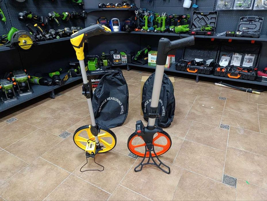 Курвіметр Мірне Дорожнє колесо Лічильник до 10000 метрів Міцний корпус