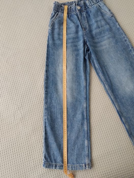Джинси для дівчинки H&M, Wide Leg, розмір 9-10 років