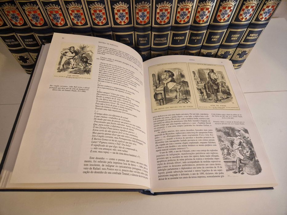 Coleção História de Portugal - Edição de Luxo (15 volumes)